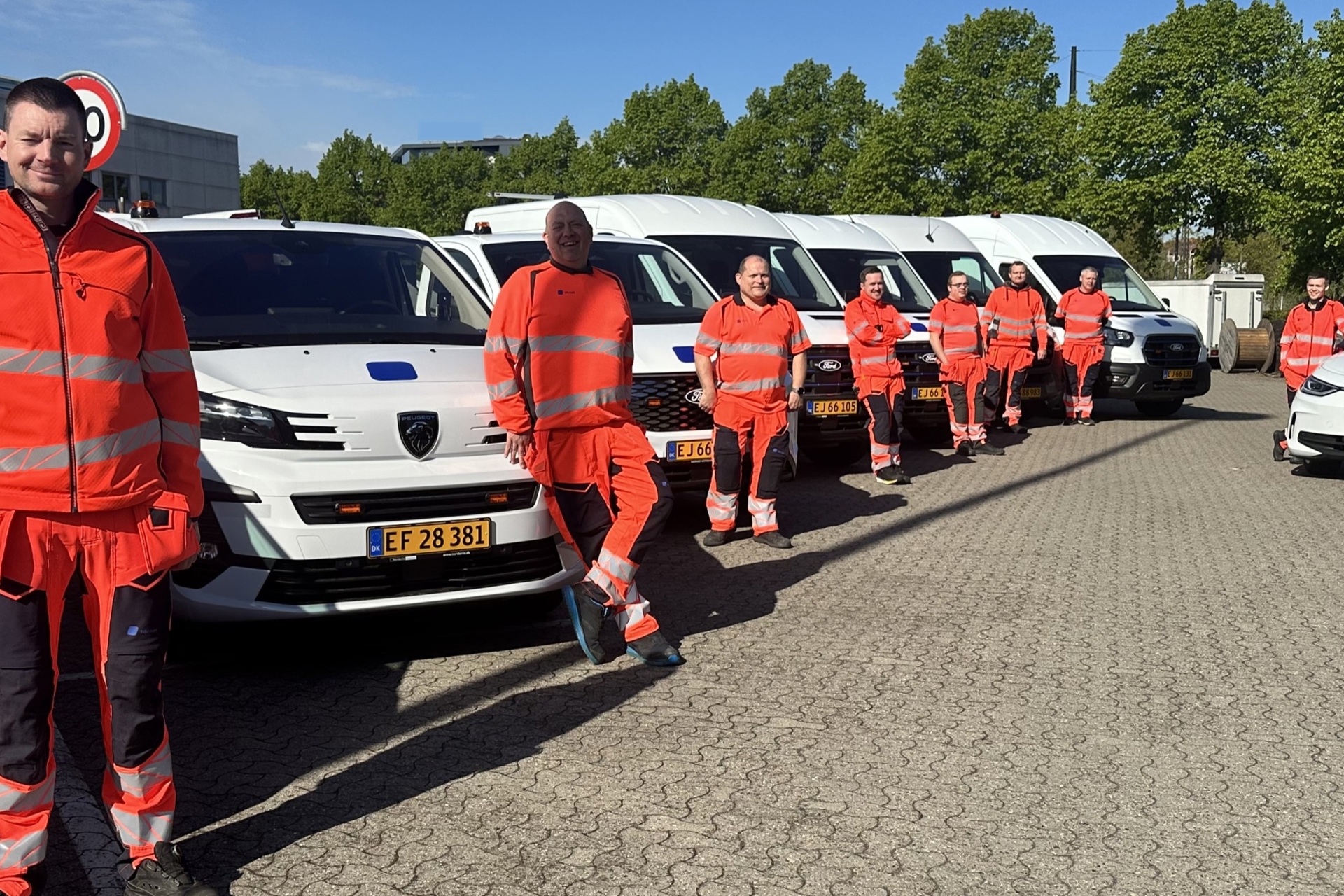 9 eektriske teknikerbiler